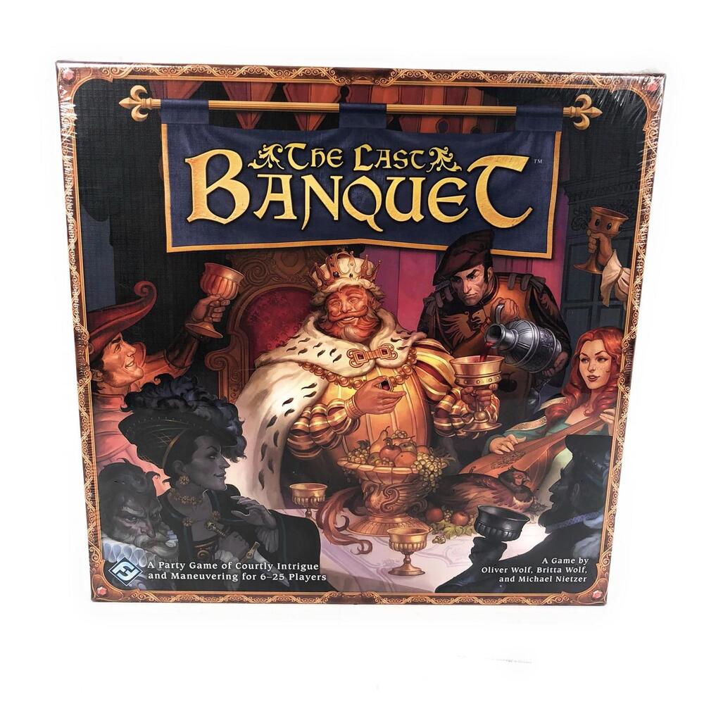 THE LAST BANQUET FANTASY FLIGHT GAMES NEW PARTY GAME 6-25 PLAYERS